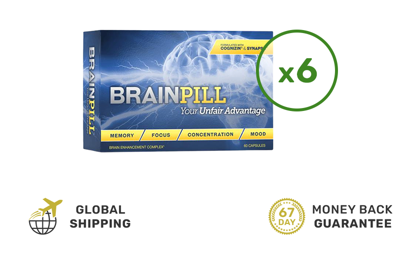 6 Boxes of BrainPill